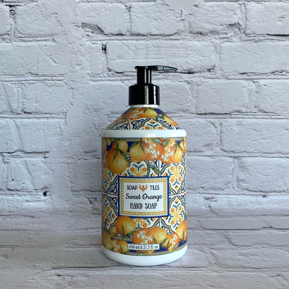 🍊H&B Co. Tiles Collection SWEET ORANGE 🖐 Soap